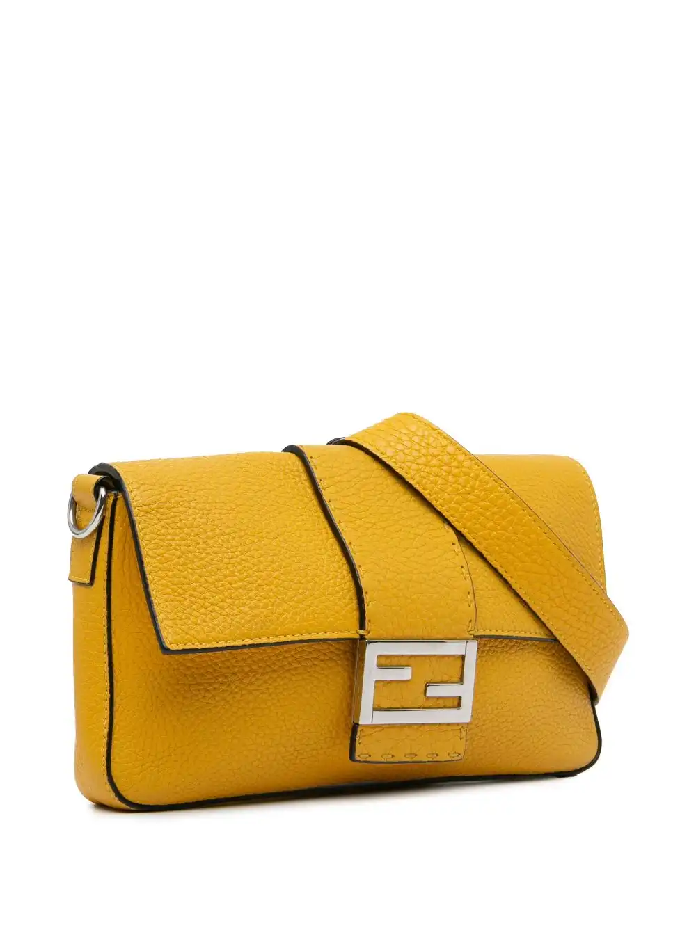 Cheap Fendi 2010-2023 Selleria Calfskin Convertible uette crossbody bag