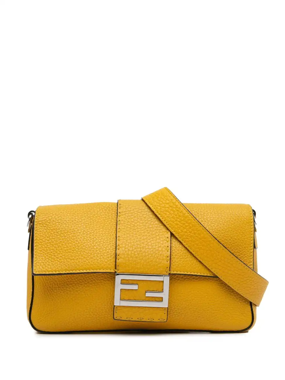 Cheap Fendi 2010-2023 Selleria Calfskin Convertible uette crossbody bag