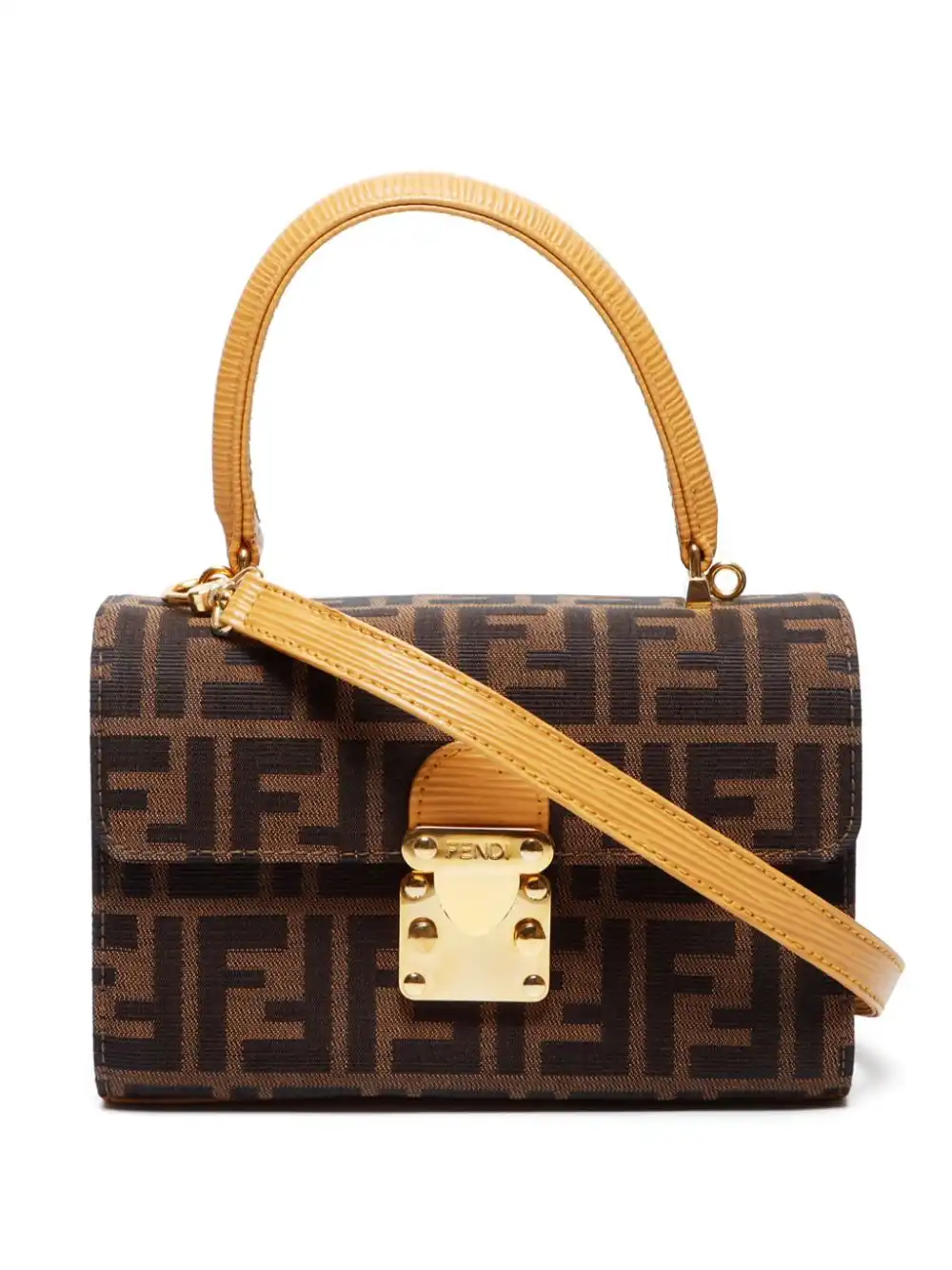 Affordable Fendi Zucca-pattern two-way bag