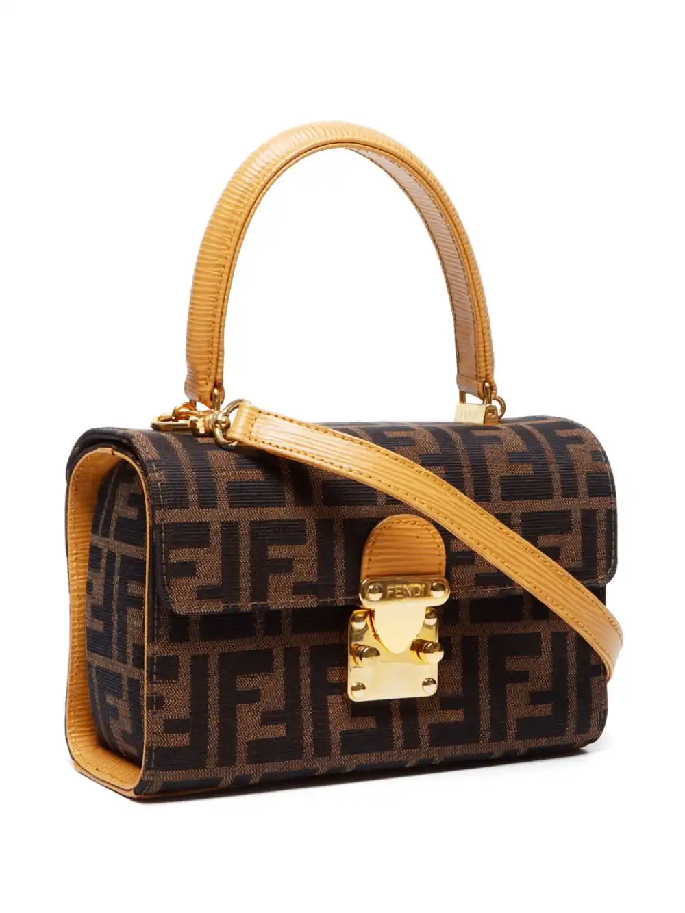 Affordable Fendi Zucca-pattern two-way bag