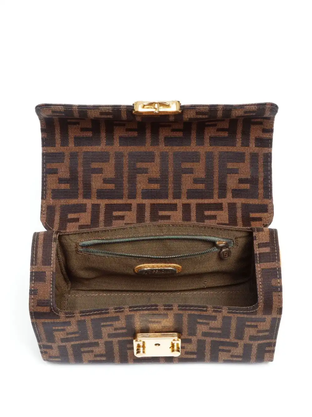 Affordable Fendi Zucca-pattern two-way bag