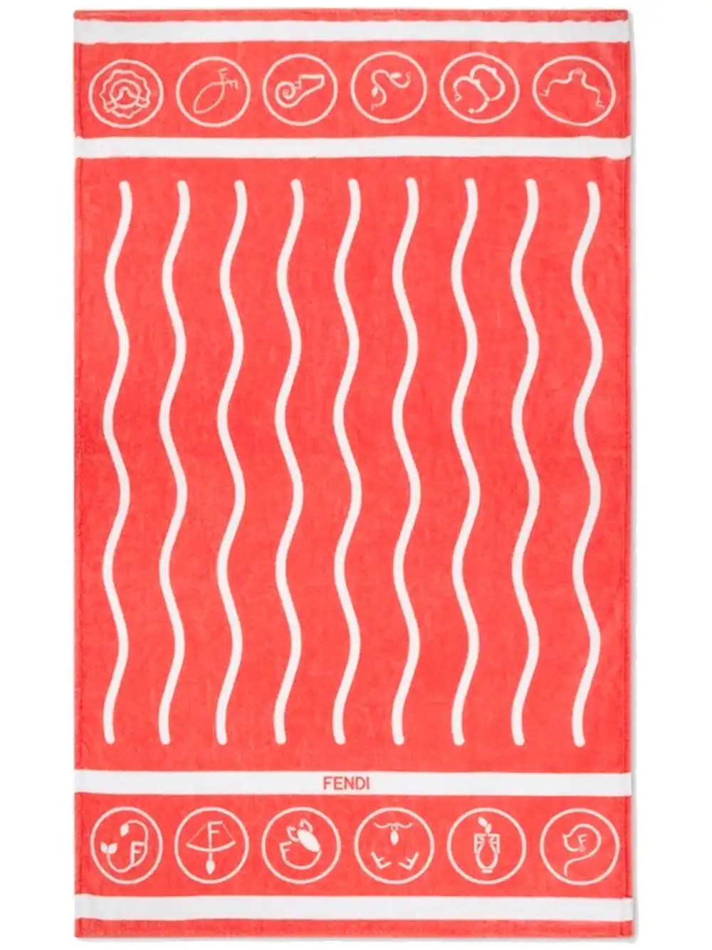 Affordable FENDI cotton beach towel