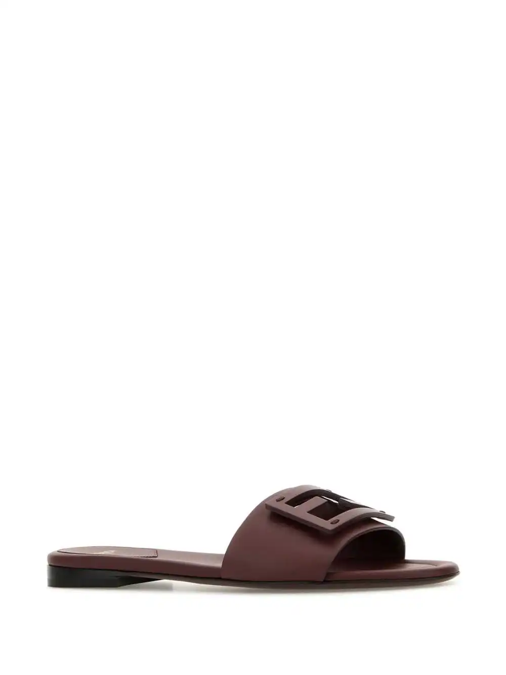 Cheap FENDI leather Baguette slides