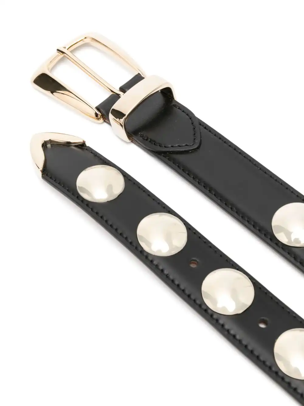 Affordable KHAITE stud-embellished belt