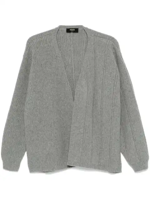 FENDI ribbed cardigan