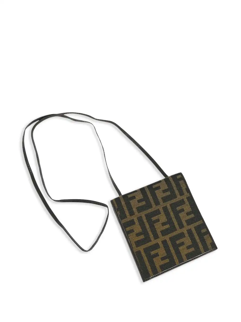 Cheap Fendi 1990-2000s Zucca strap wallet