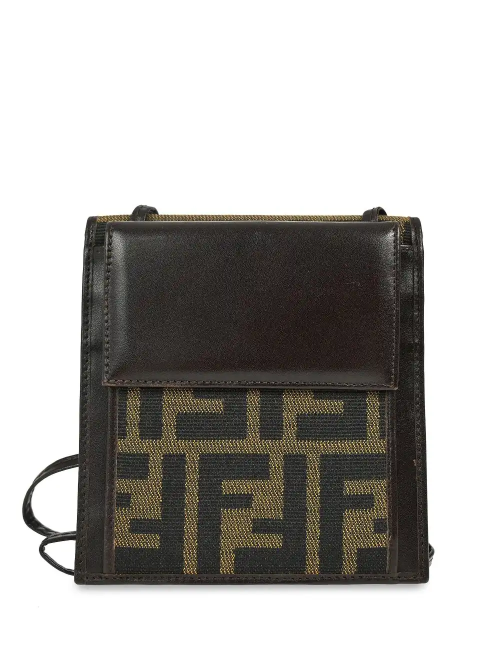 Cheap Fendi 1990-2000s Zucca strap wallet