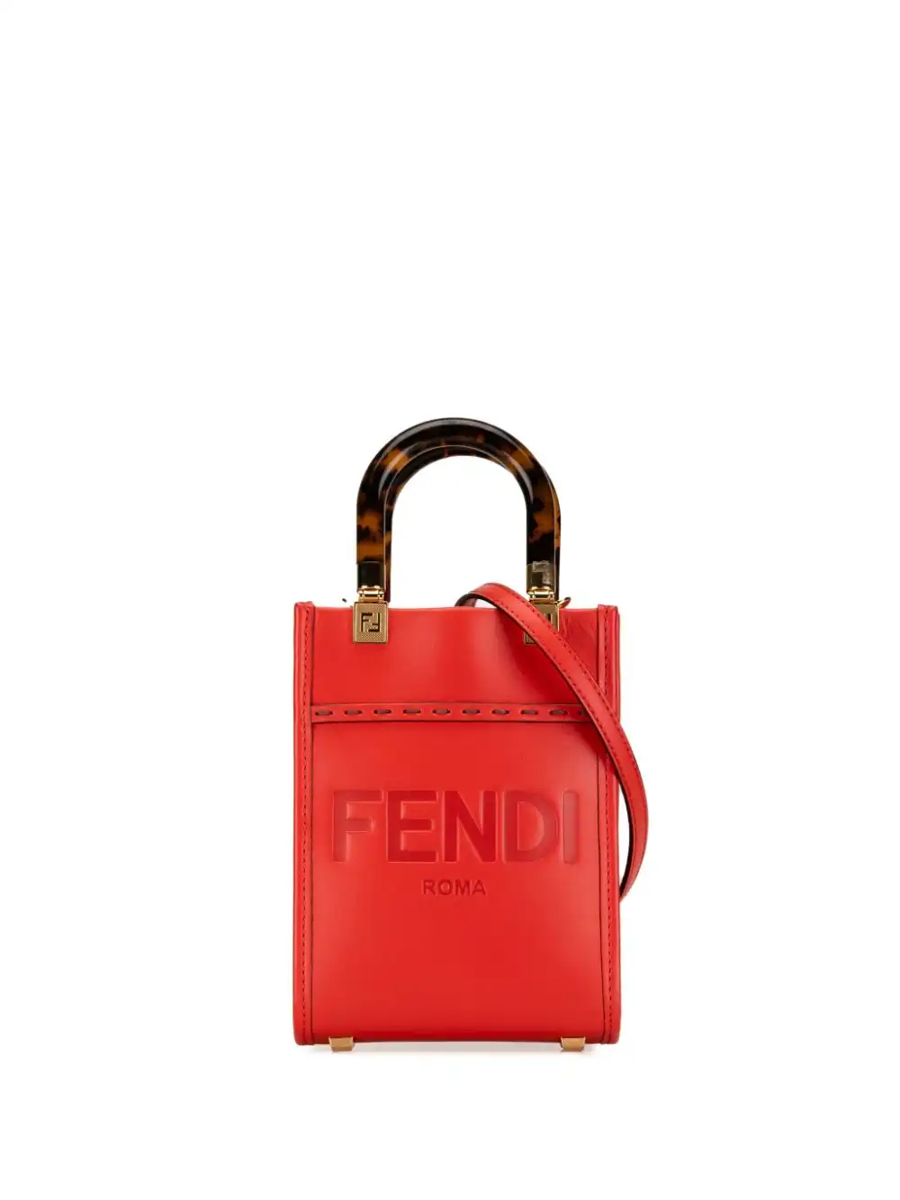 Cheap Fendi 2010-2023 Mini Sunshine Shopper Tote satchel