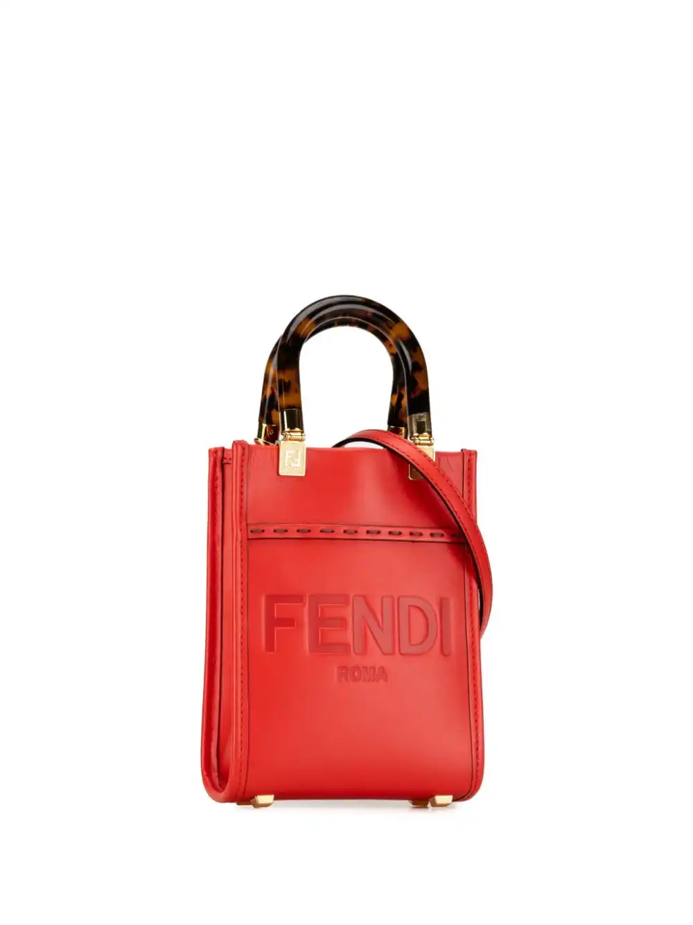 Cheap Fendi 2010-2023 Mini Sunshine Shopper Tote satchel