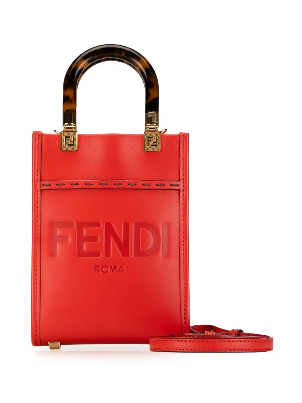 Cheap Fendi 2010-2023 Mini Sunshine Shopper Tote satchel