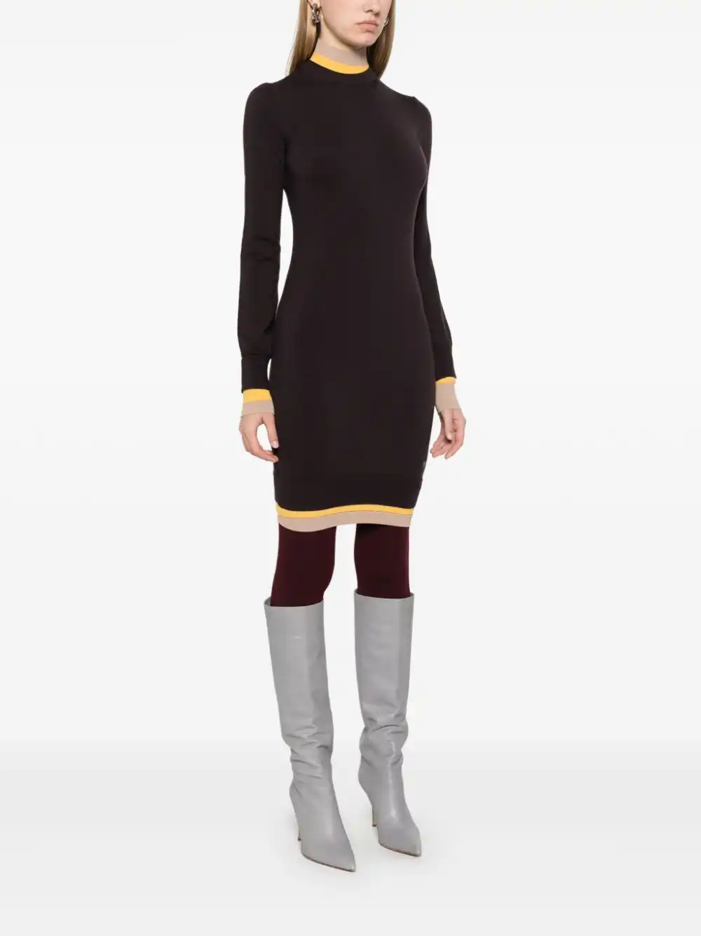 Affordable FENDI layered mini dress