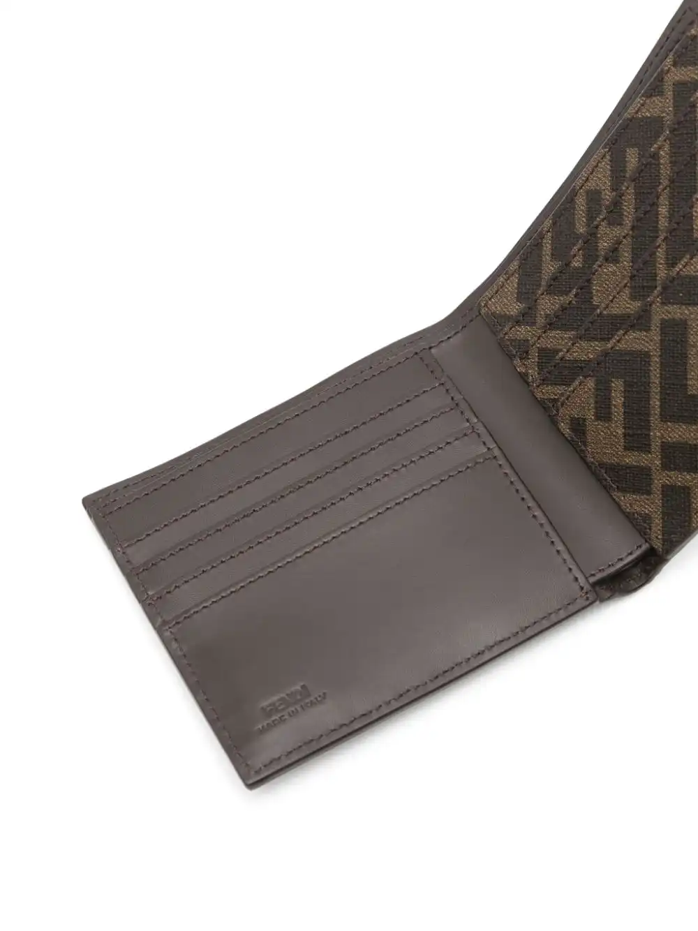 Affordable FENDI FF-plaque wallet