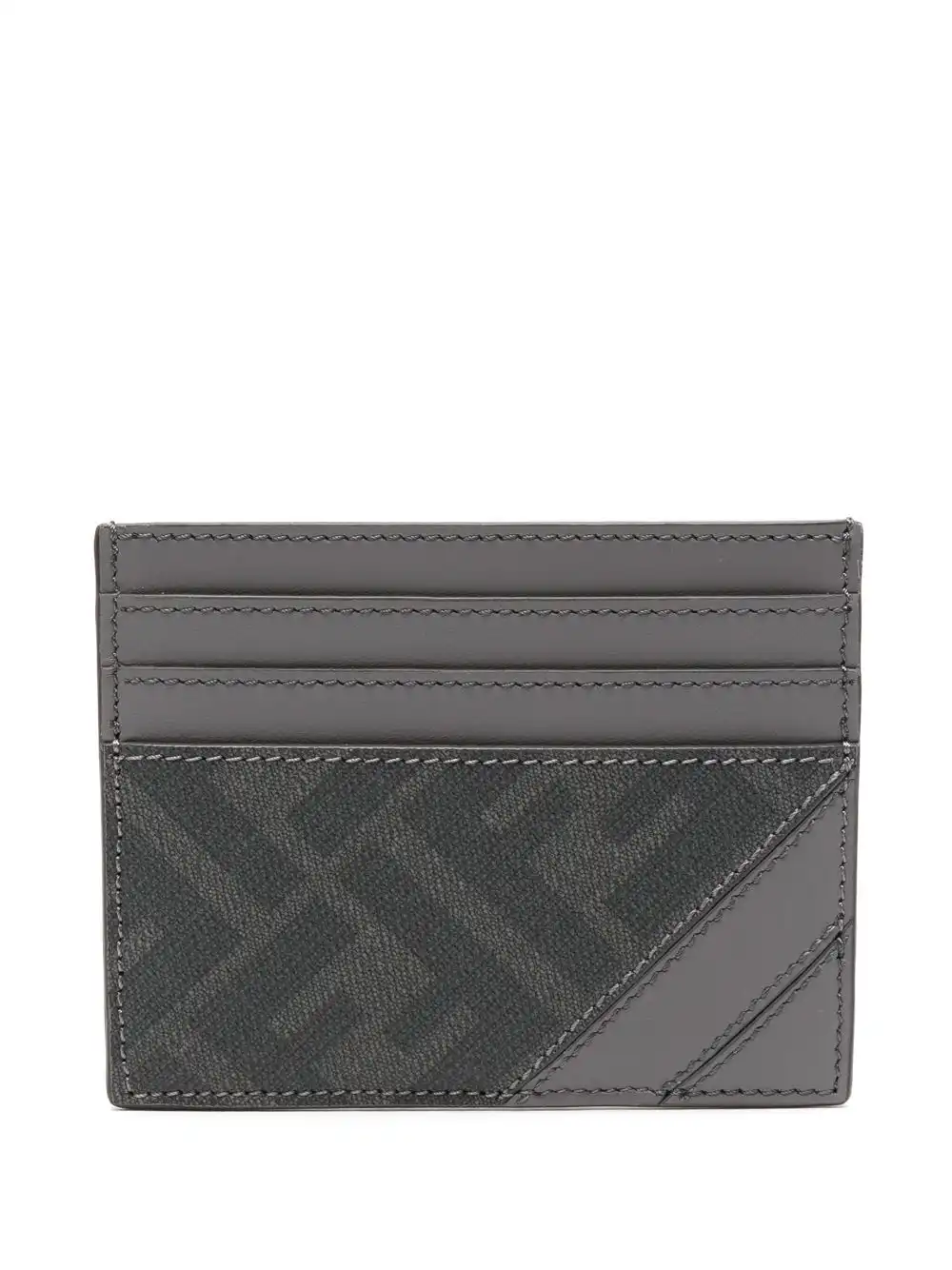 Affordable FENDI FF-print card holder