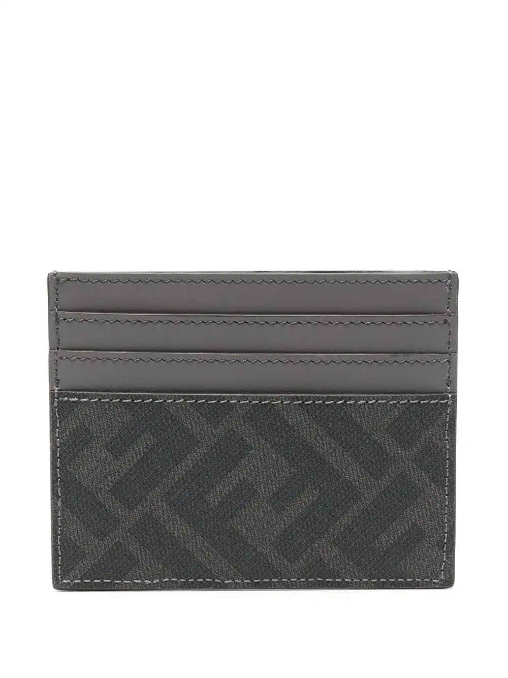 Affordable FENDI FF-print card holder