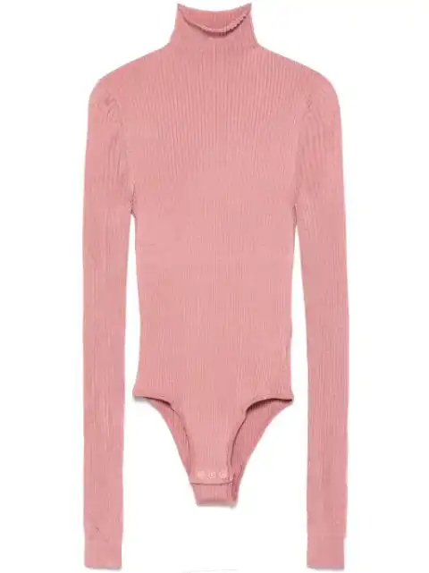 FENDI fine-ribbed bodysuit