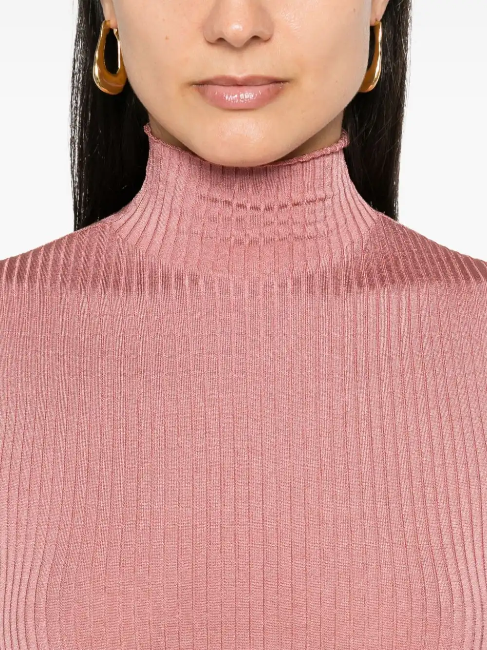 Cheap FENDI fine-ribbed bodysuit