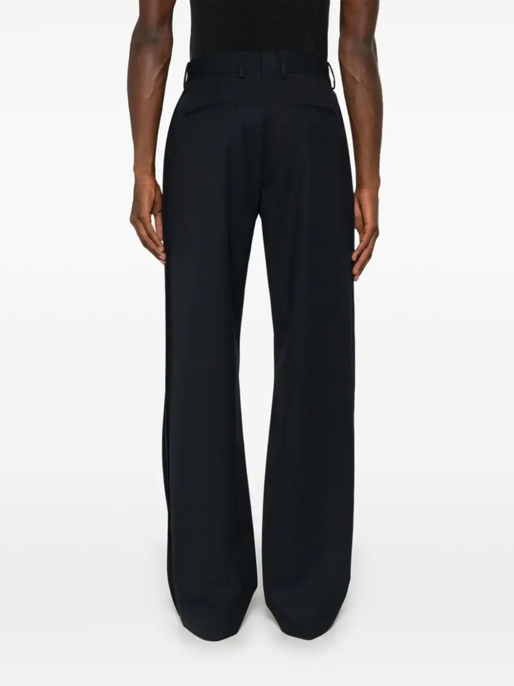 Affordable FENDI pleat-detail trousers