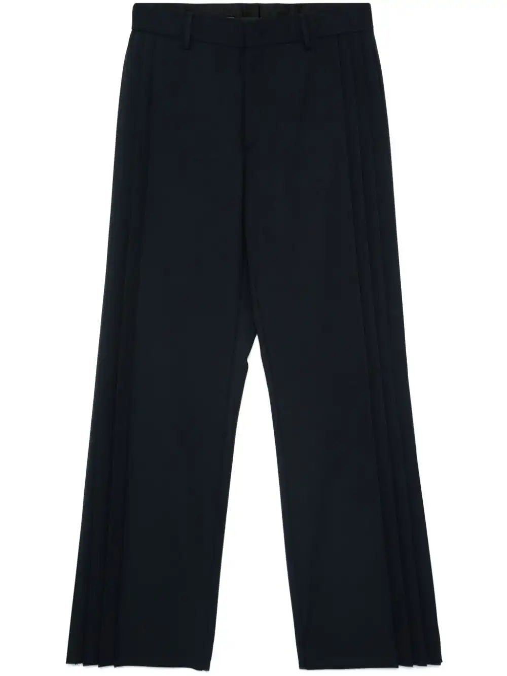 Affordable FENDI pleat-detail trousers