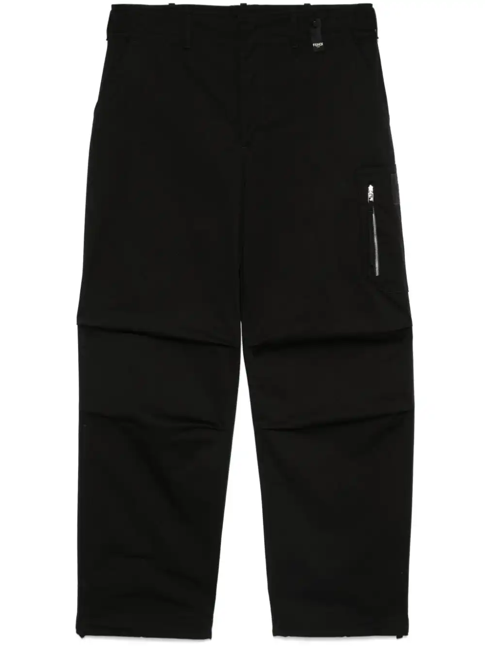 Cheap FENDI straight-leg trousers