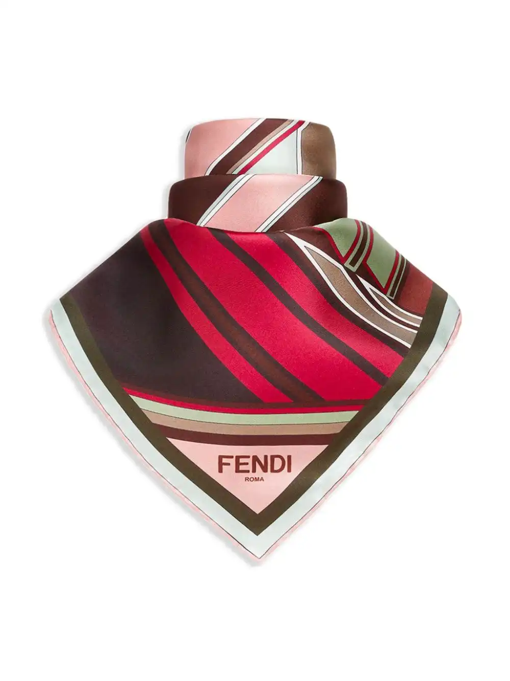 Affordable FENDI silk foulard scarf