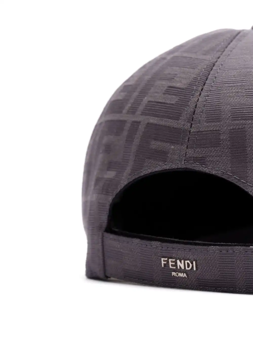 Cheap FENDI FF-jacquard baseball cap