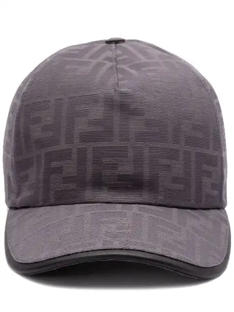 FENDI FF-jacquard baseball cap