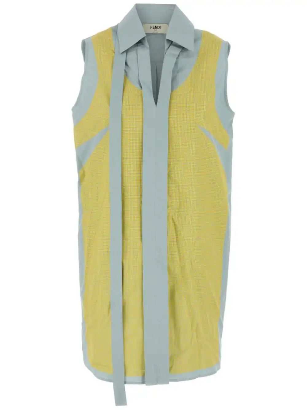 Affordable FENDI two-tone mini dress