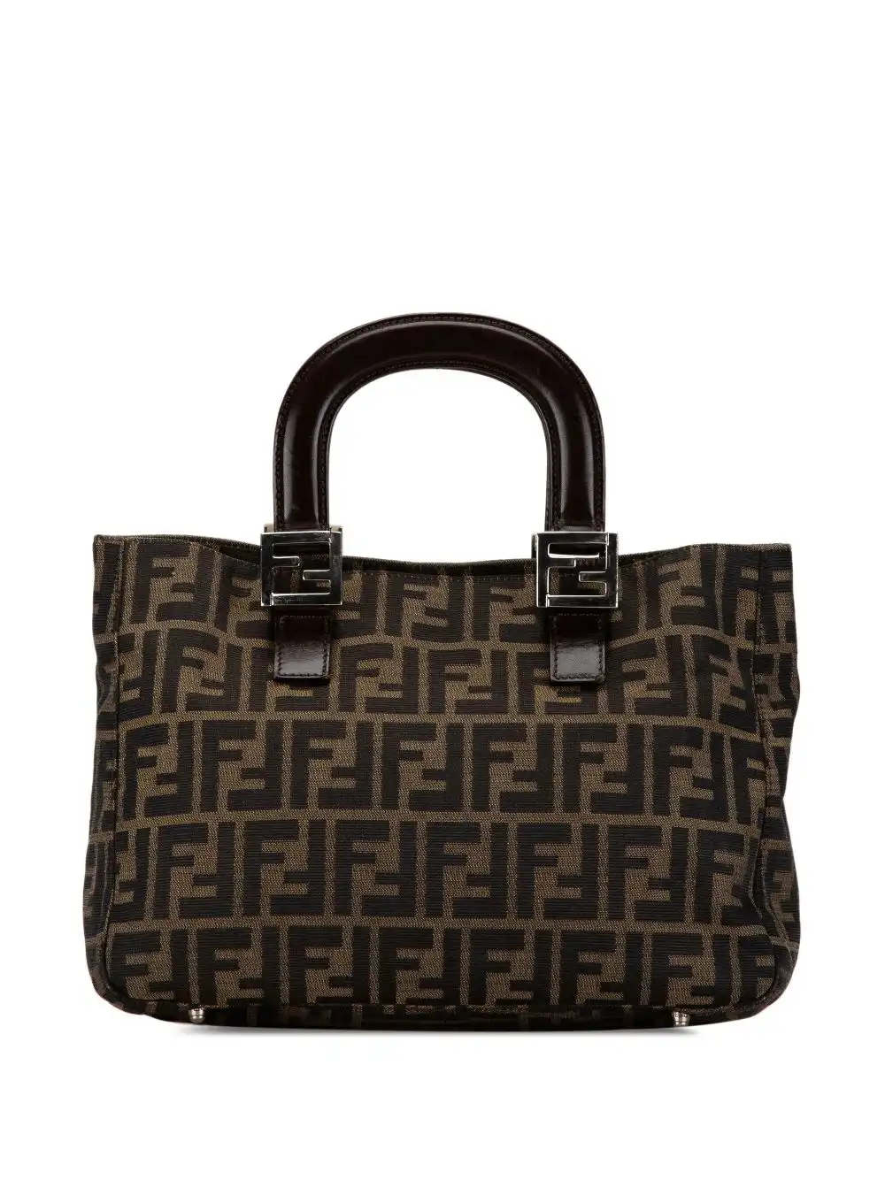 Affordable Fendi 2000-2010 Small Zucca Canvas Twins tote bag