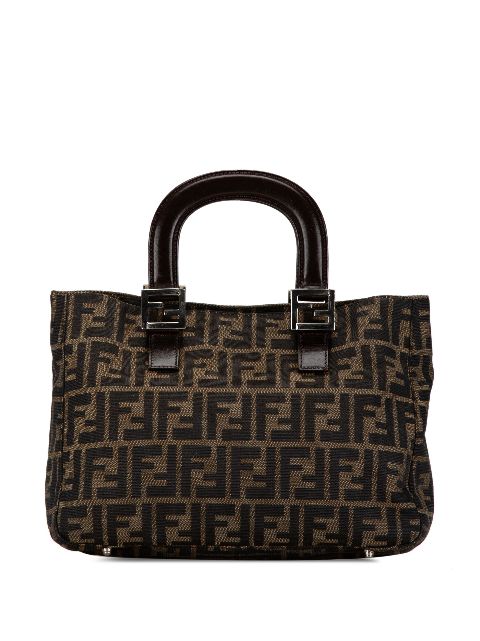 Fendi 2000-2010 Small Zucca Canvas Twins tote bag