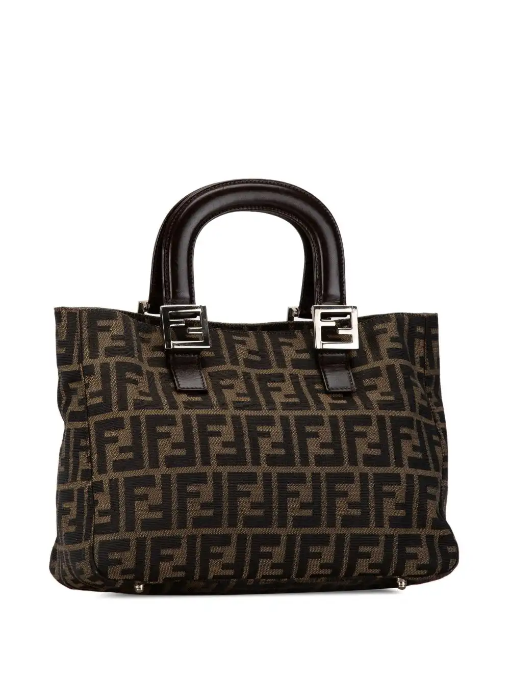 Affordable Fendi 2000-2010 Small Zucca Canvas Twins tote bag