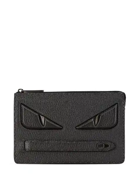 Fendi 2010-2024 Monster Leather clutch bag