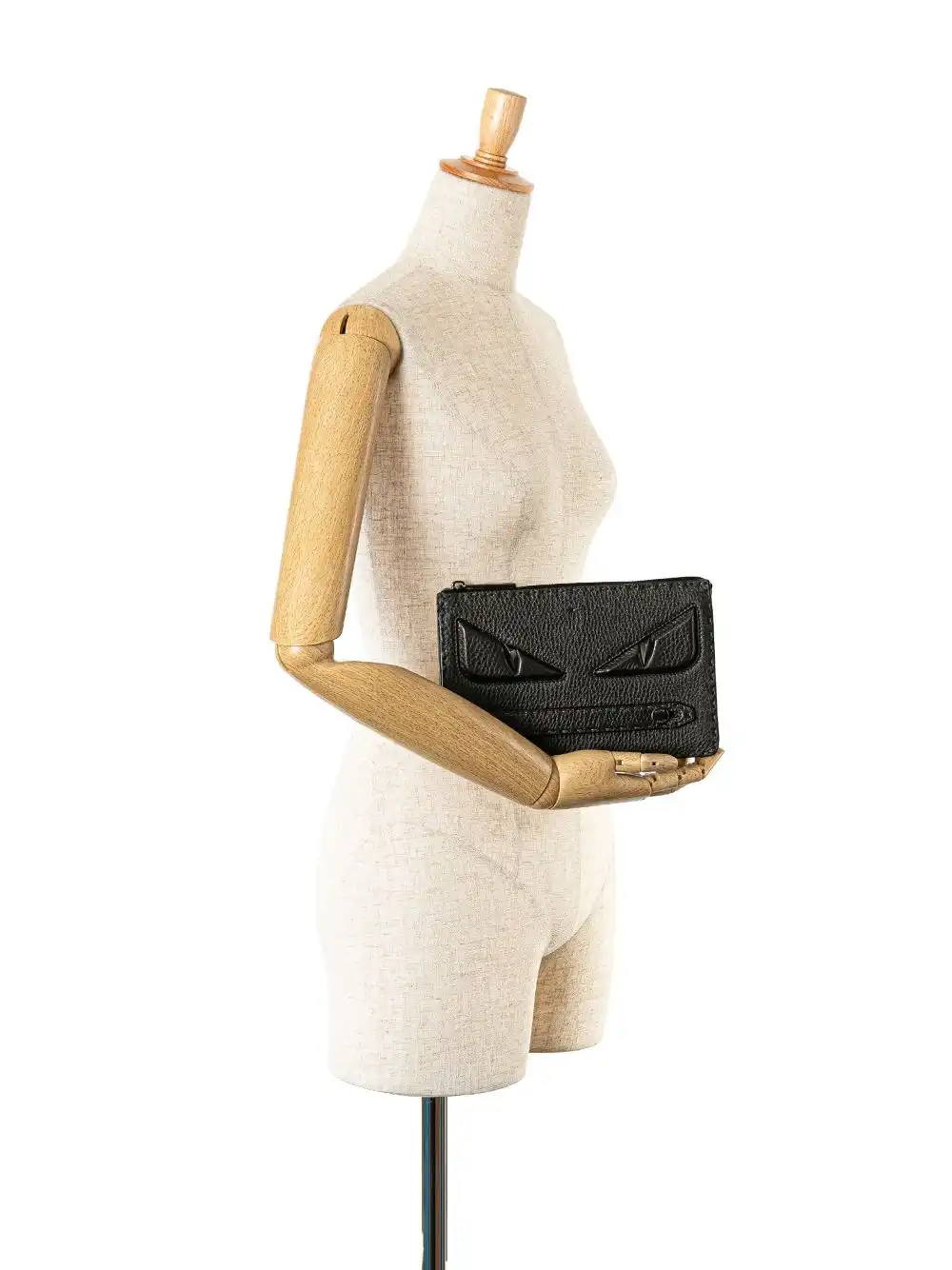 Affordable Fendi 2010-2024 Monster Leather clutch bag