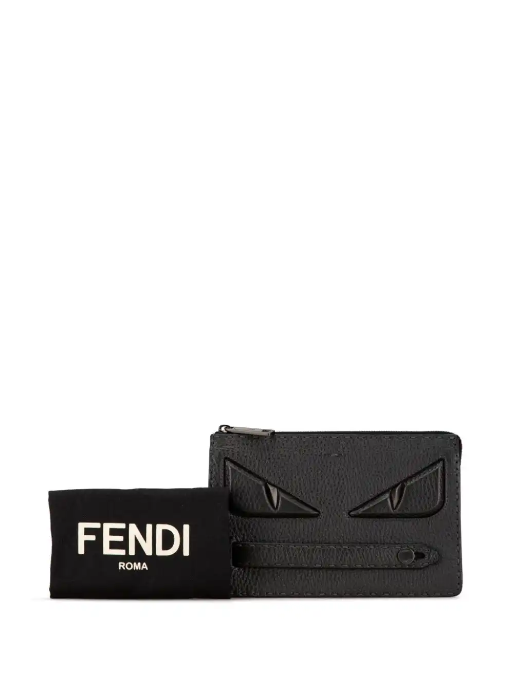 Affordable Fendi 2010-2024 Monster Leather clutch bag