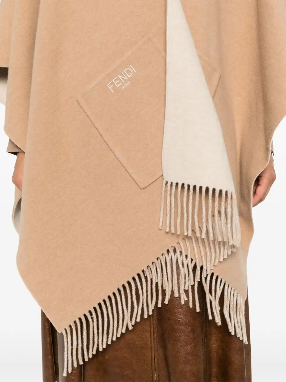 Cheap FENDI hooded cape