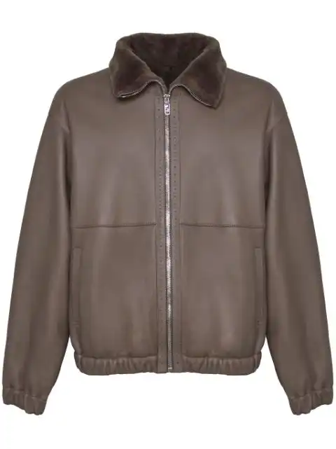 FENDI leather jacket