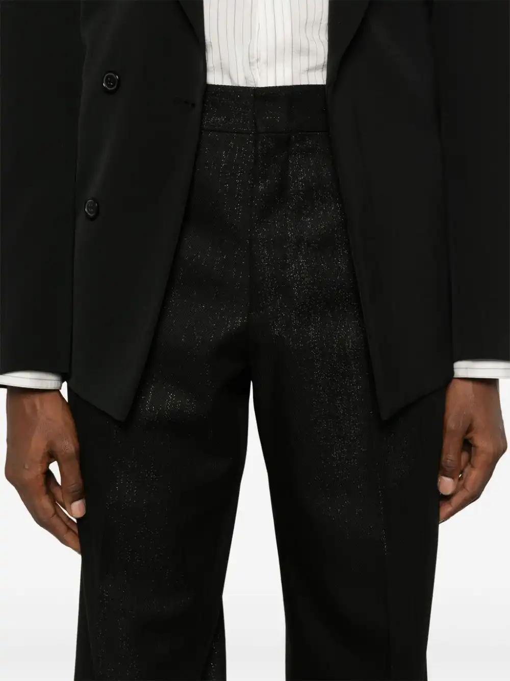 Affordable FENDI lame trousers