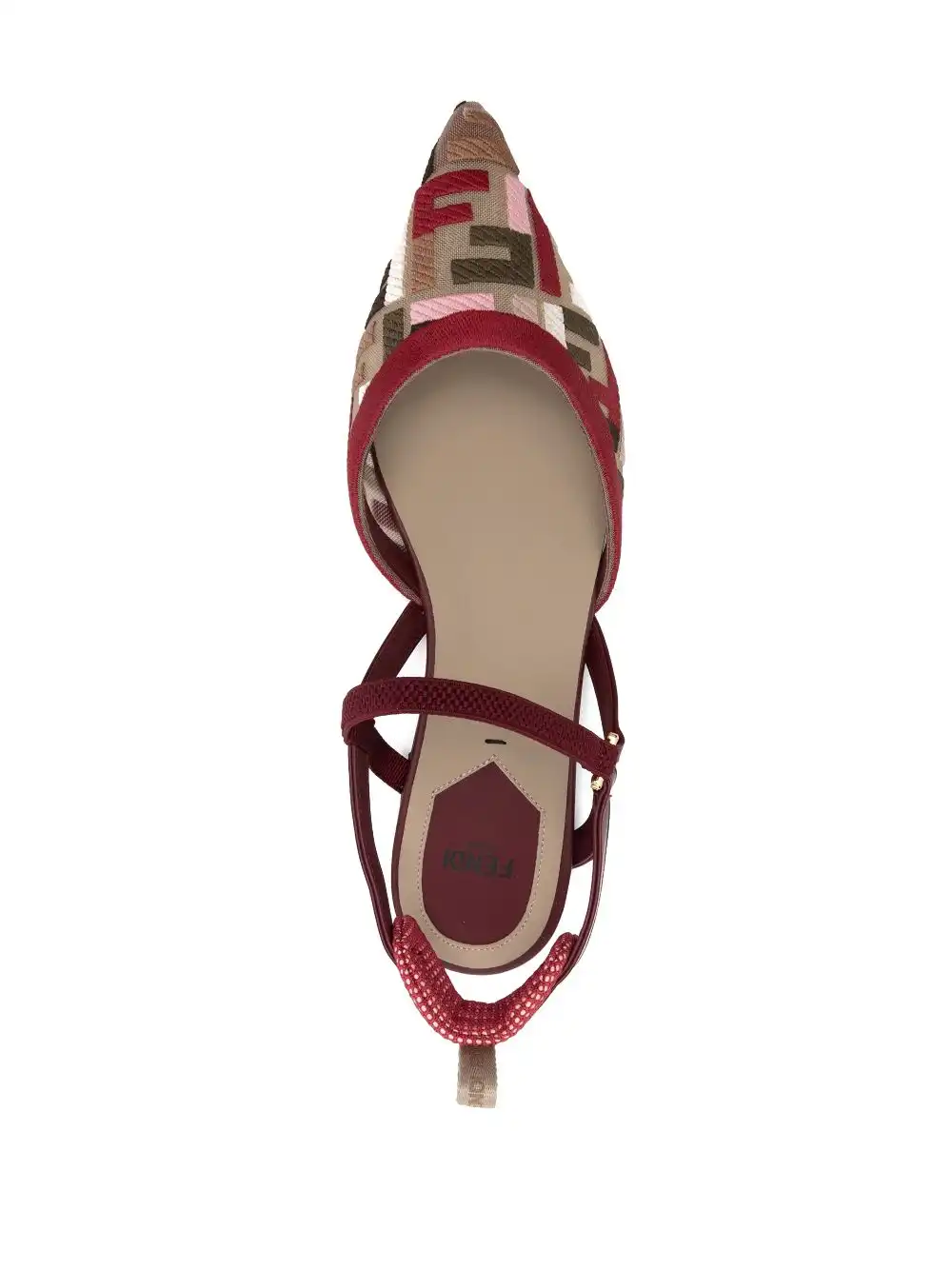 Affordable FENDI Colibri Lite ballerina shoes