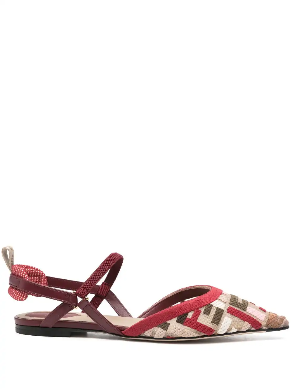 Affordable FENDI Colibri Lite ballerina shoes