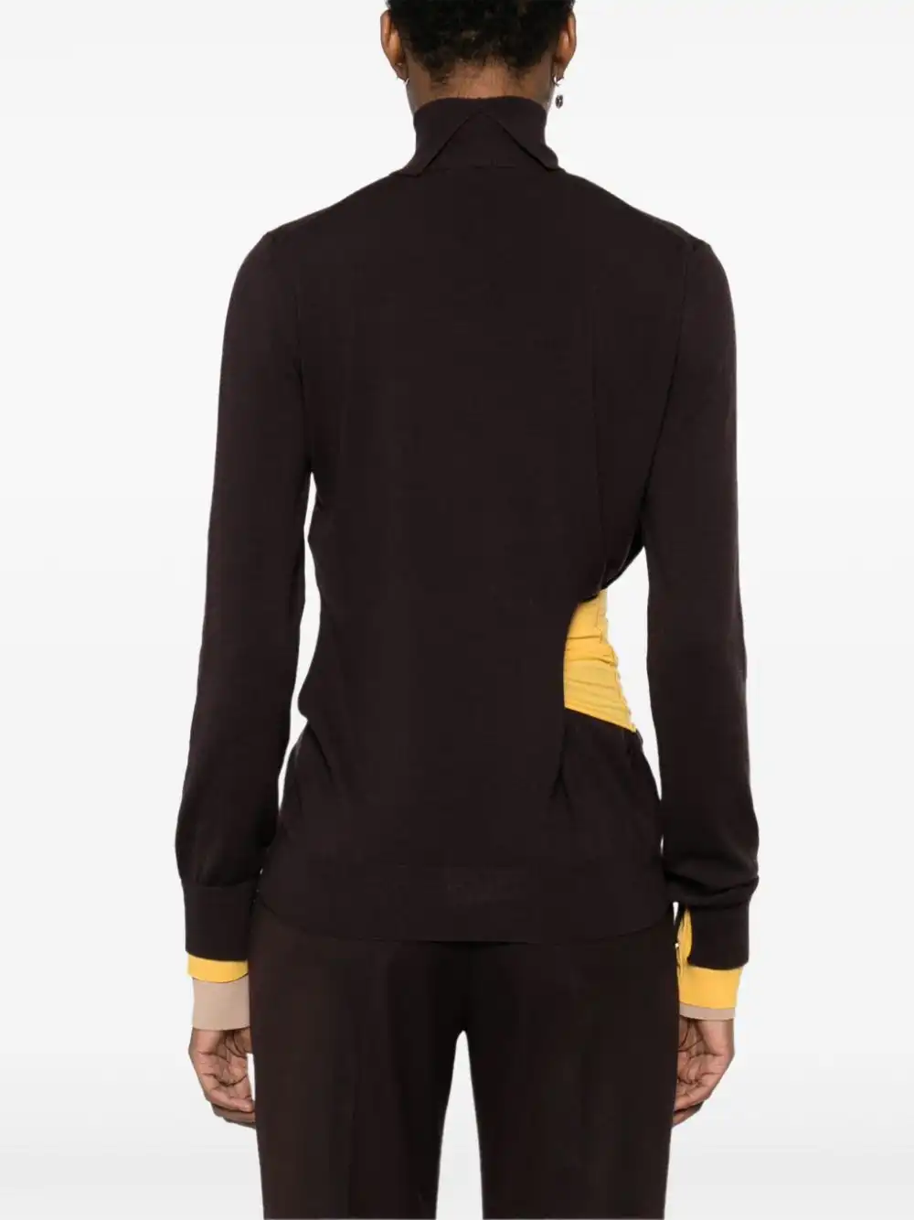 Affordable FENDI asymmetric sweater