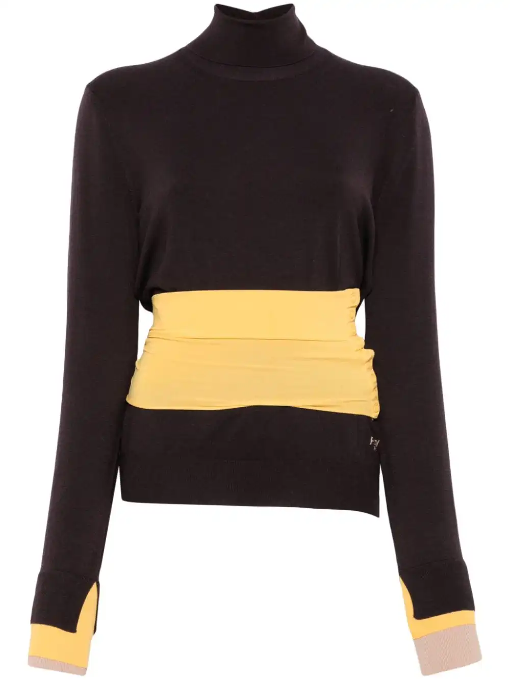 Affordable FENDI asymmetric sweater