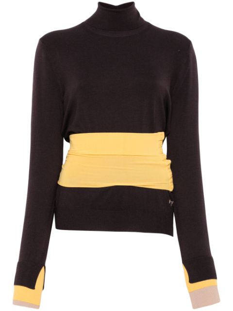 FENDI asymmetric sweater