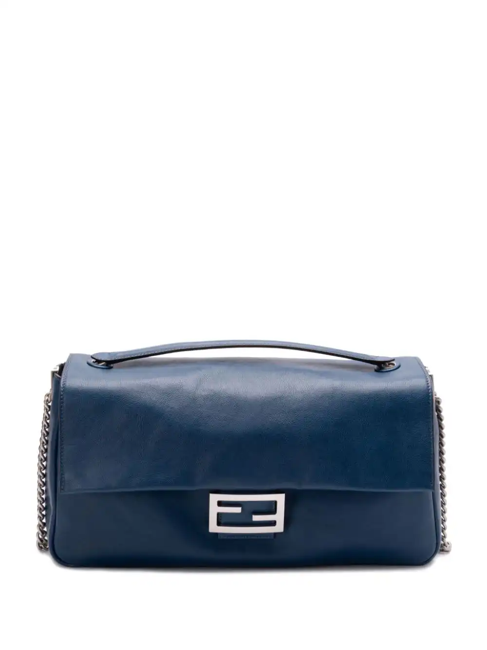 Cheap FENDI leather baguette shoulder bag