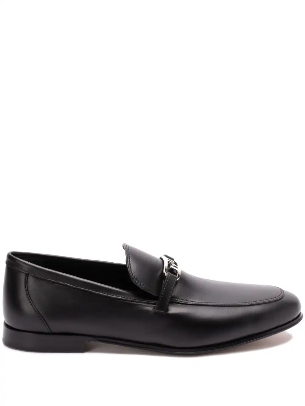 Cheap FENDI logo-plaque loafers