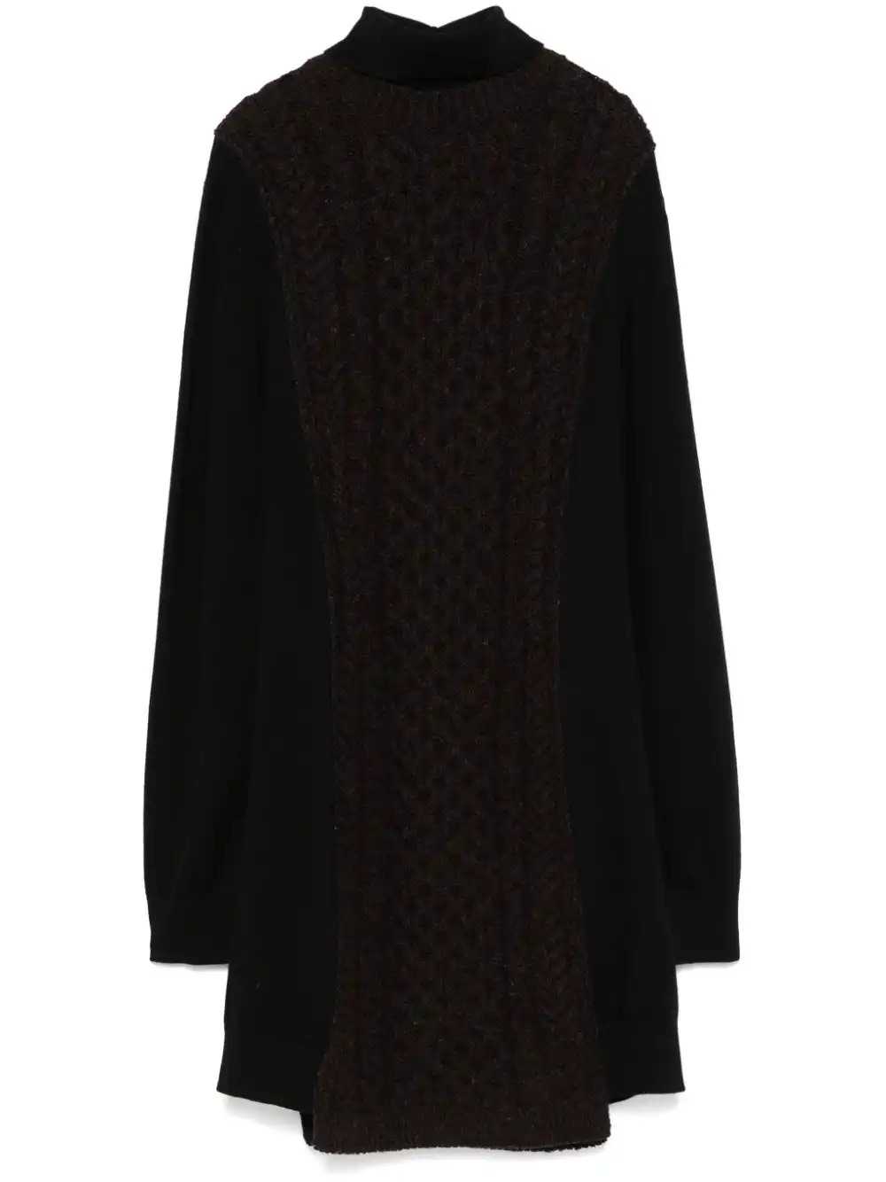 Cheap FENDI wool midi dress