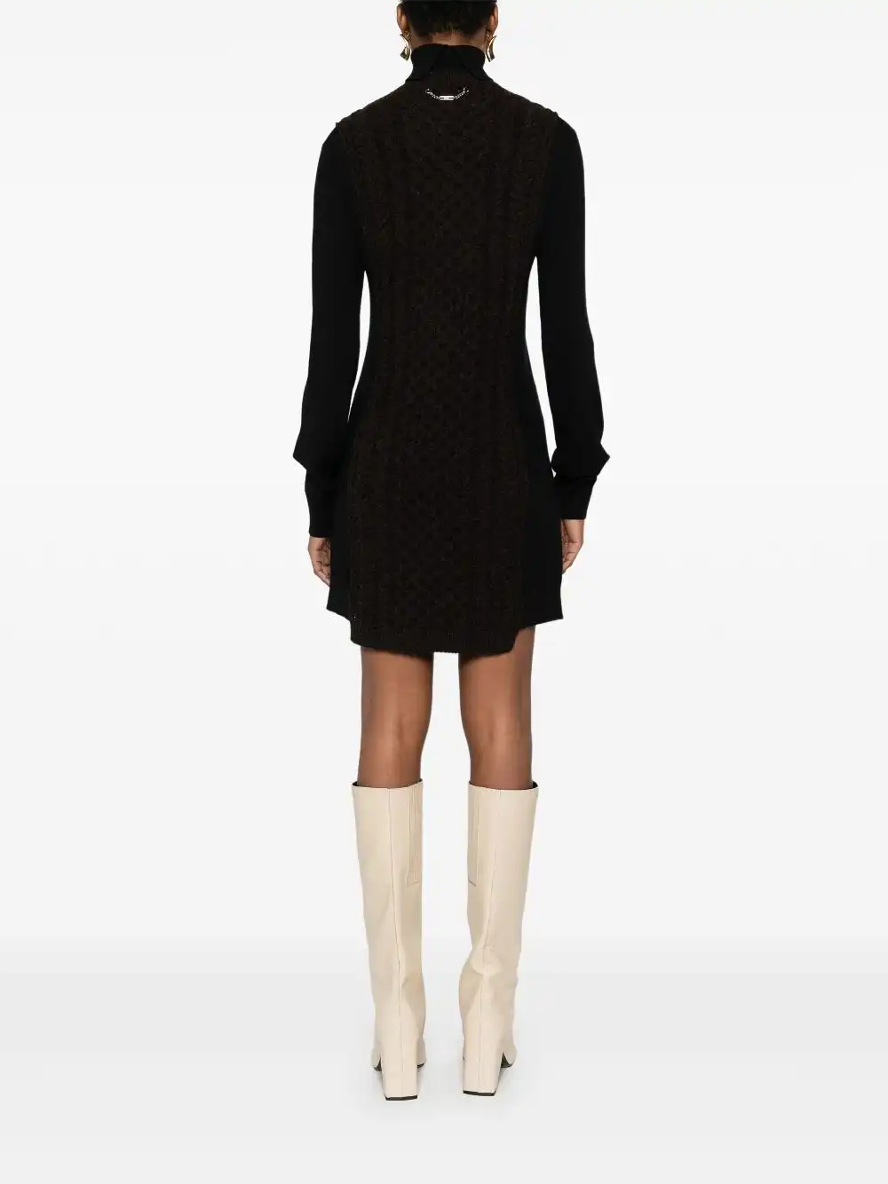 Cheap FENDI wool midi dress