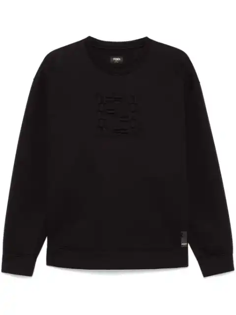 FENDI logo-embossed sweatshirt