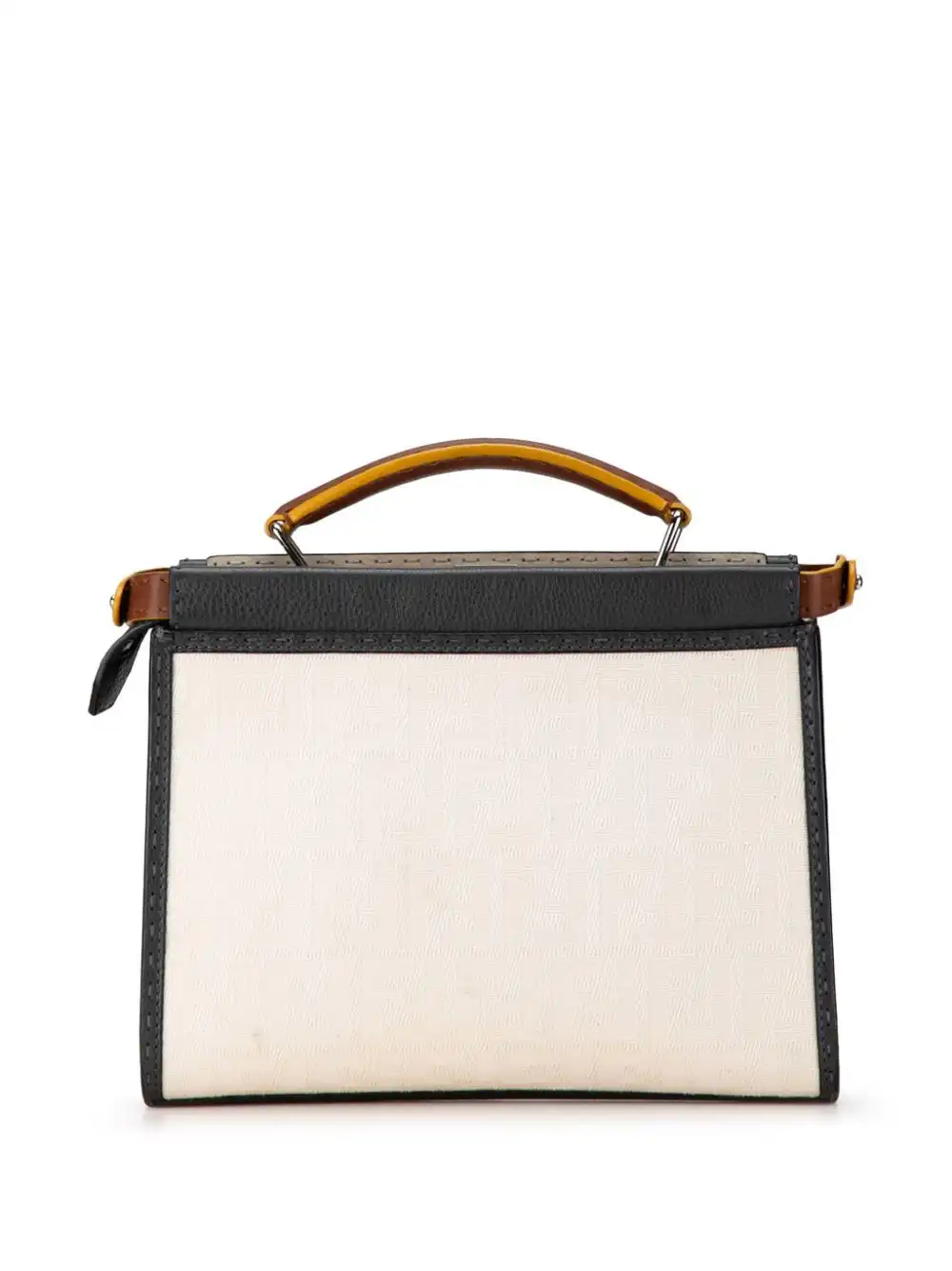 Cheap Fendi 2000-2010 Mini Zucca Canvas Selleria Peekaboo satchel