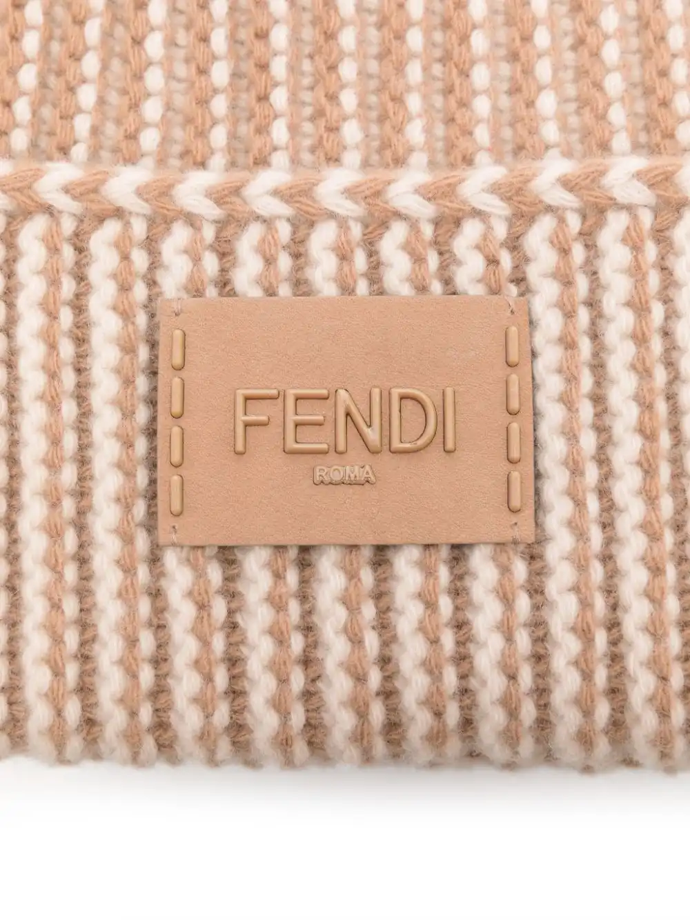 Affordable FENDI wool beanie hat