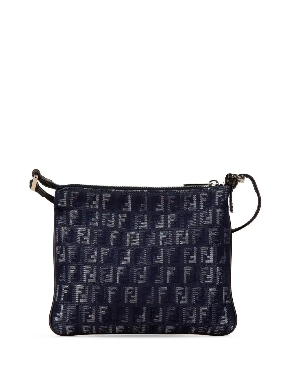 Affordable Fendi 2000-2010 Zucchino Denim crossbody bag