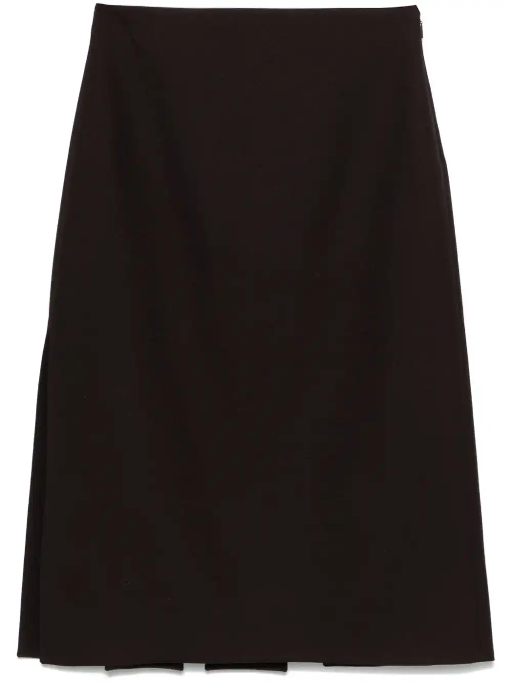 Cheap FENDI slit-detailed midi skirt